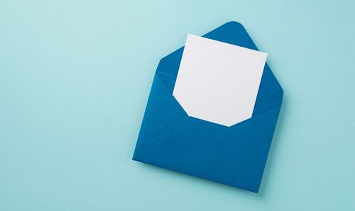 Illustration of an open envelope